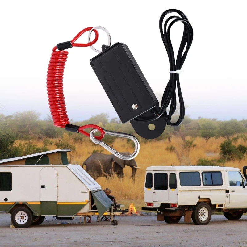 

0XXD Towing Safety Brake Controller High Durability Construction Easy DIY Installation