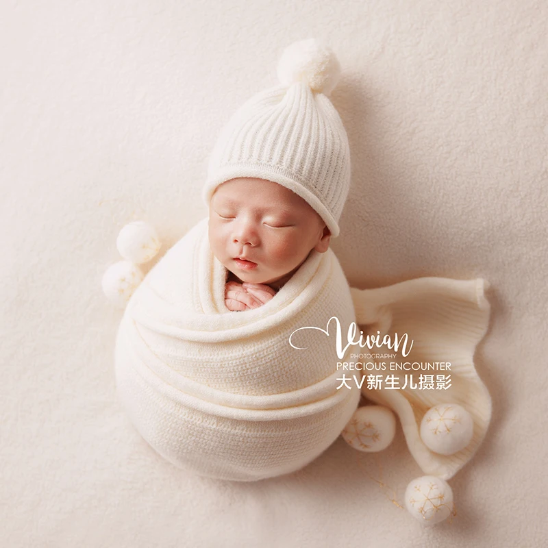 Newborn Clothing Studio Theme Art Photos Baby Hundred Day Photos Clothing Props Year Old Autumn Set 아기 코스프레