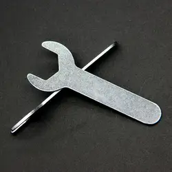 Super-Thin 14mm Open End Bolt Adjusting Wrench Carbon Steel Spanner Repair Tool for Bicycle / Motorcycle