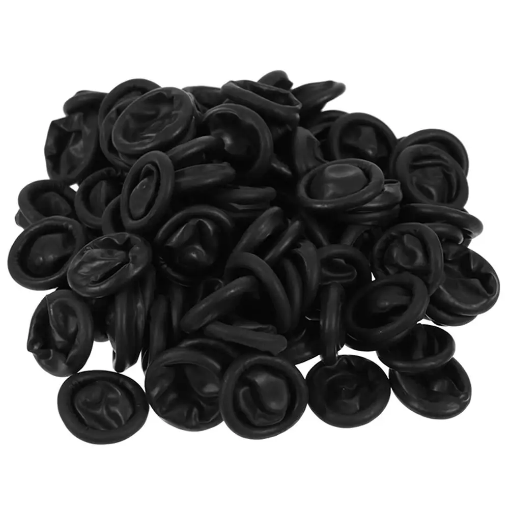 

100 Pcs Anti Static Finger Disposable Tough Cover Caps Insulation Protective Rubber Gloves For Electronics Labs Daily Use