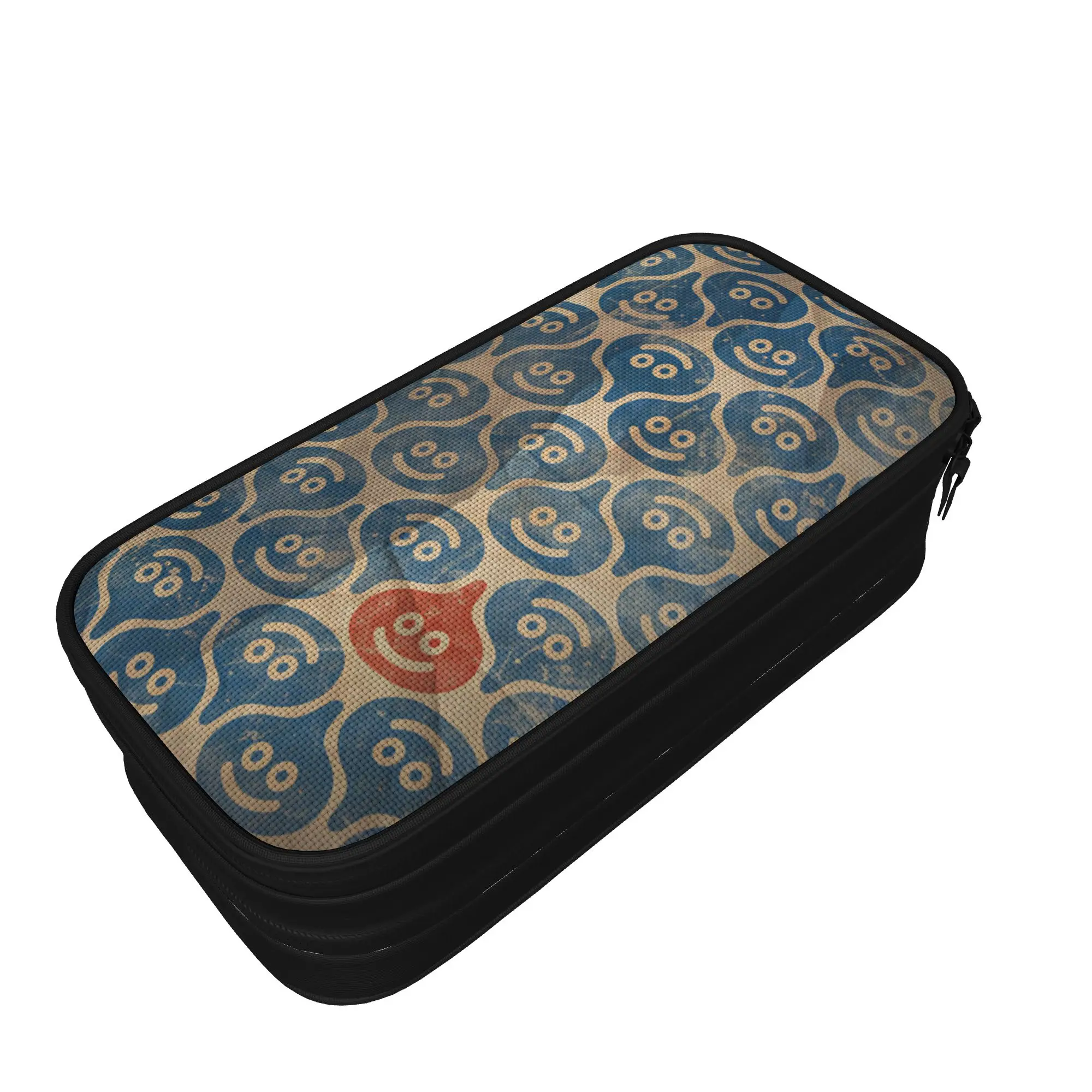 Lovely Pencil Case Dragon Quest Slime  Pencil Box  Back To School Pencil Cases Boy Girl Canvas Graphic School Stationery