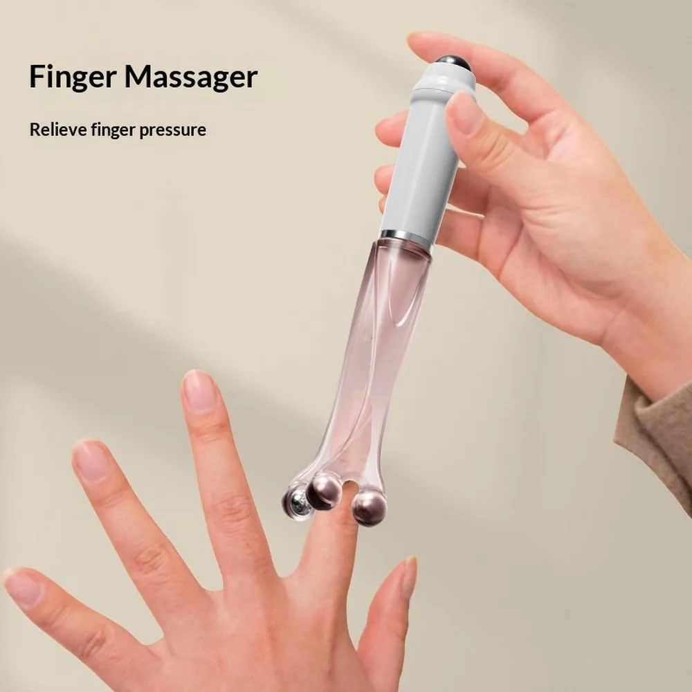 Finger Massager Joint Roller New Multi-Functional Snail Steel Magnetic Beads Finger Clip Massage Tool Hand Slimming