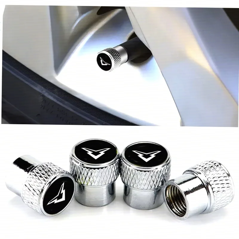Car Wheel Tire Valve Cap For COWIN AUTO Kaiyi X7 E5 E3 X3 Pro Kunlun C3 Shiyue Shando Showjet Tyre Stem Air Cap Dust Covers