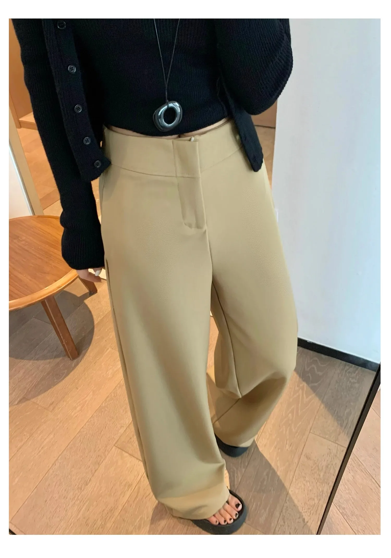 

Брюки женские фиолетовые женские летние милые девушки стиль модал широкие брюки уличные струящиеся легкие городские светские сцены подкладка молодежные