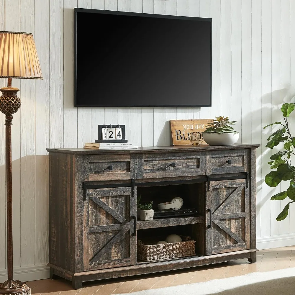 farmhouse tv stand for 65 inch tv, 59