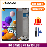 for Samsung A21s LCD Display Touch Screen Digiziter Assembly pantalla For Samsung A217 With Frame LCD Display