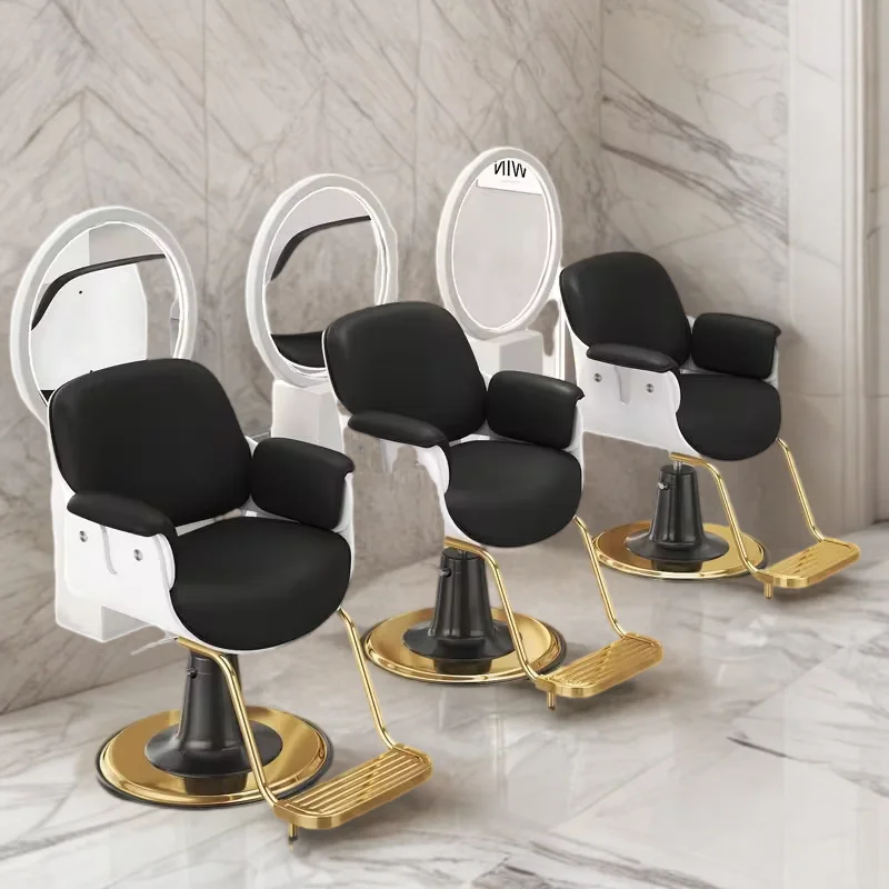 

professional pedicure chair Furniture Beauty Center Professional Chair Hairdressing Salon Swivel Nail Cadeira Armchairs LFY-018