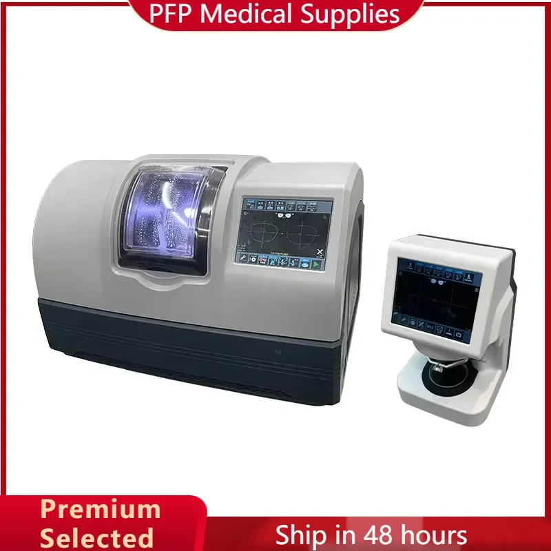 AP04 High Precision 2D Patternless Lens Edger Optical Scanner Metal Construction Visual Acuity Examination Apparatus
