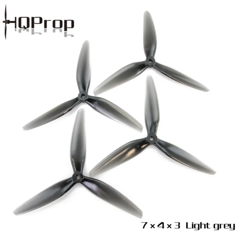 HQProp DP7X4X3 7*4*3 PCHQ propeller 7040 7-inch 3-blade crossing machine propeller blade