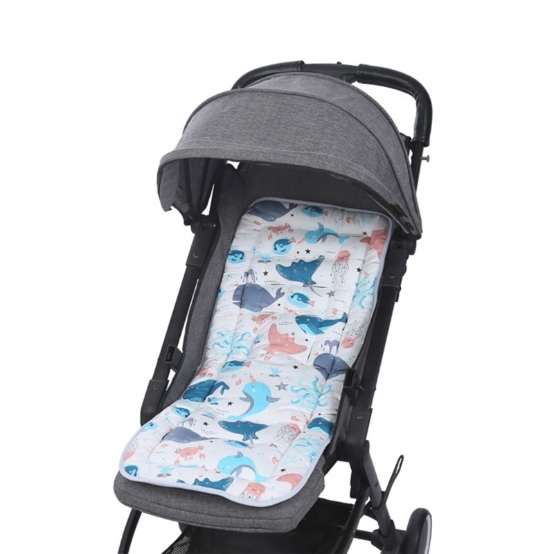 Baby Pad Cotton Baby Liner for Stroller Car Thick Cushion Pad