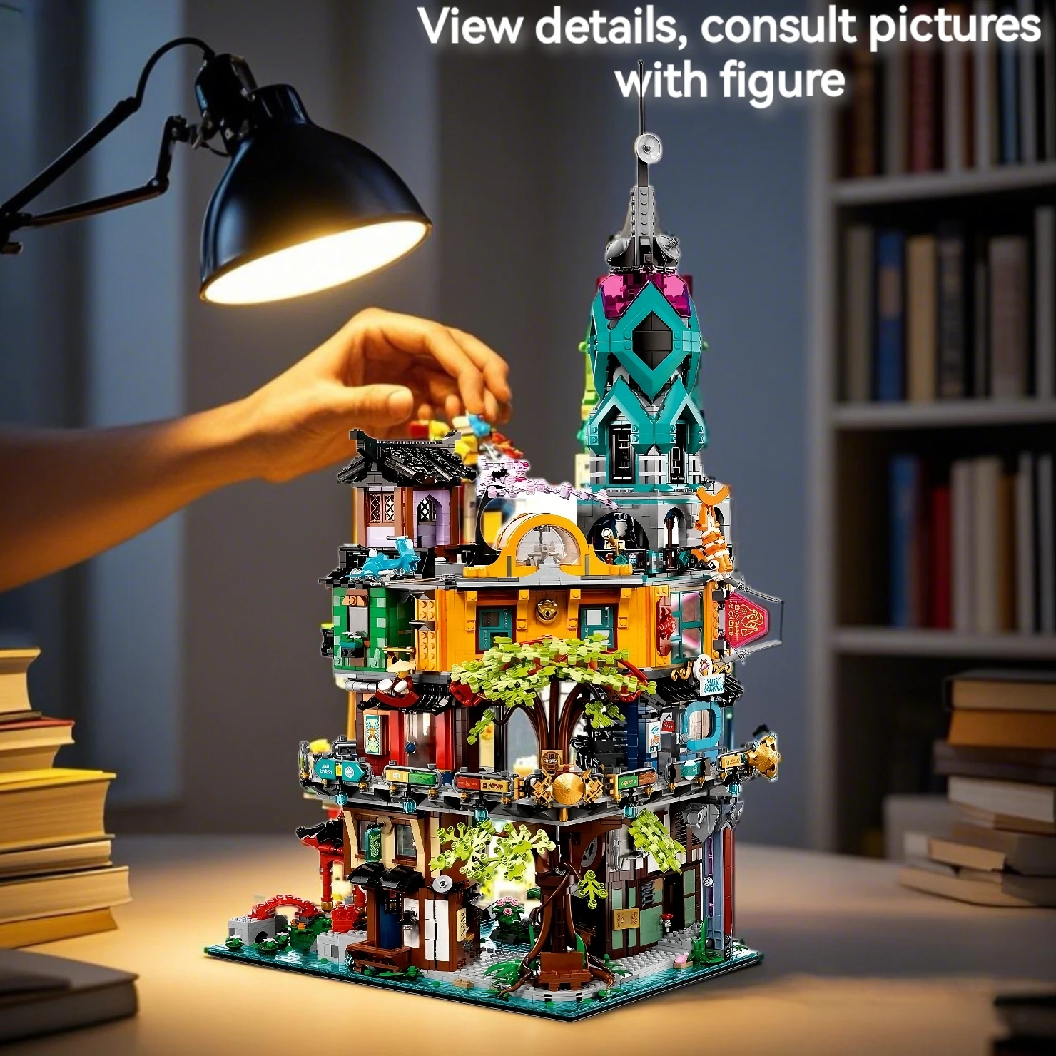 

90039 IN STOCK Compatible 71741 70620 City Gardens Building Blocks Bricks Kids Christmas Birthday Gift Toy X19006 06066 71741