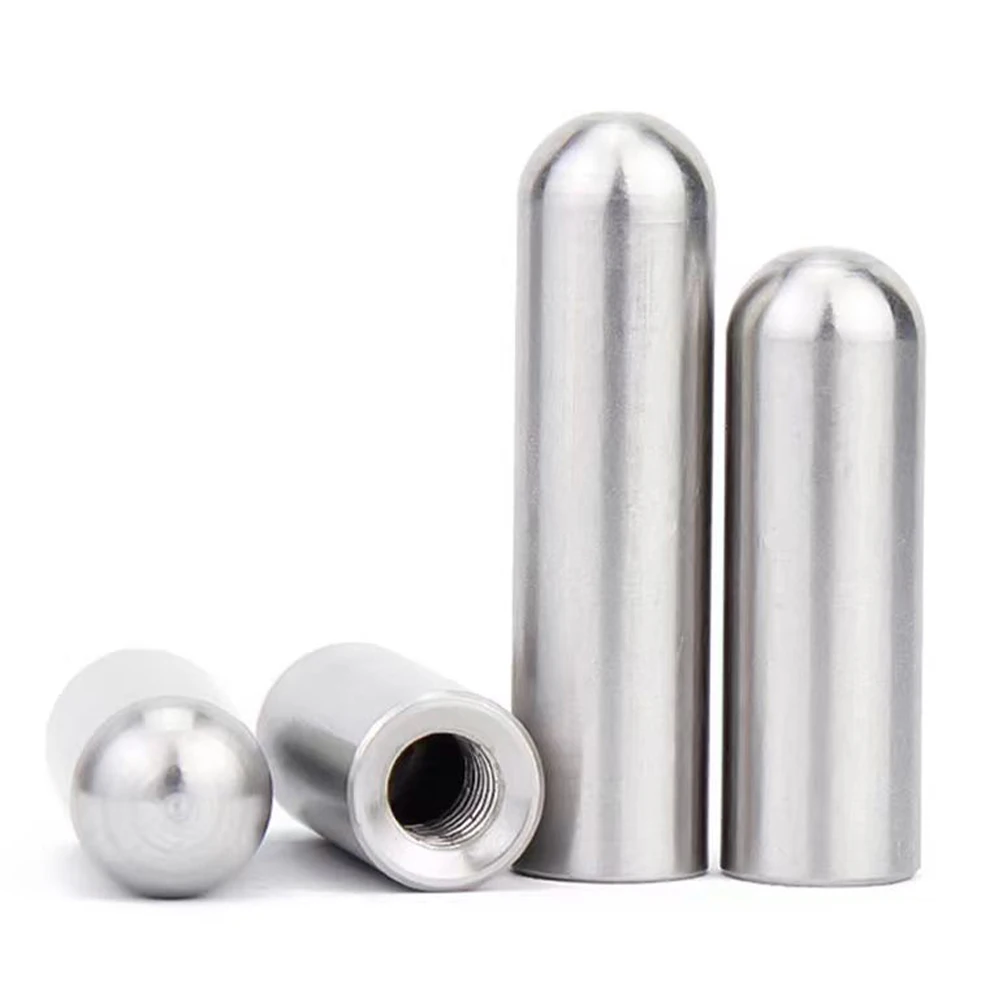 Internal Thread Round Head Cylindrical Pin 304 stainless steel M3 M4 M5 M6 Internal Thread Round Head Cylindrical Pin OD4–OD12