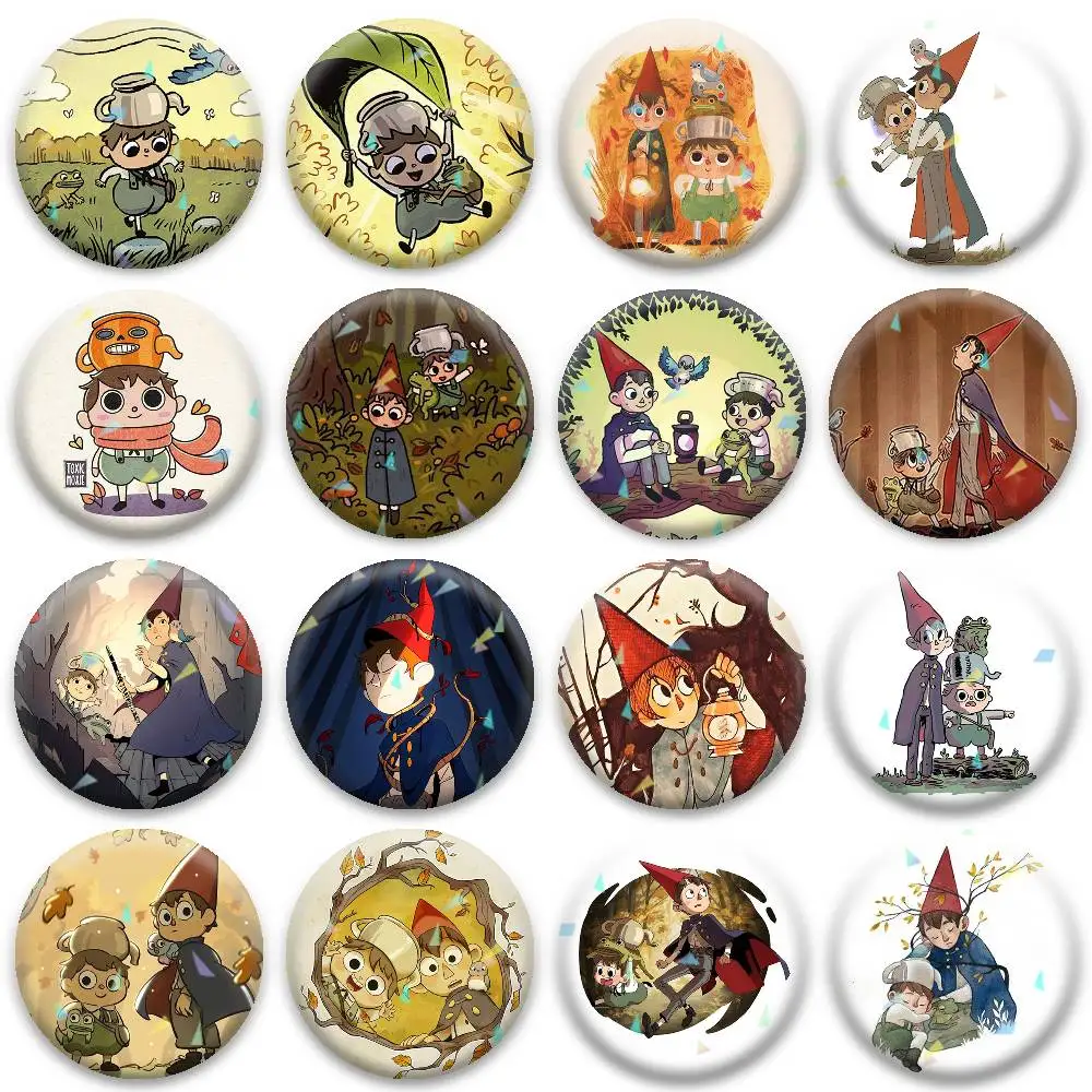 O-Over the Garden Wall Badges Niche Design Brooch for Backpack Lapel Pins Creative Accessories