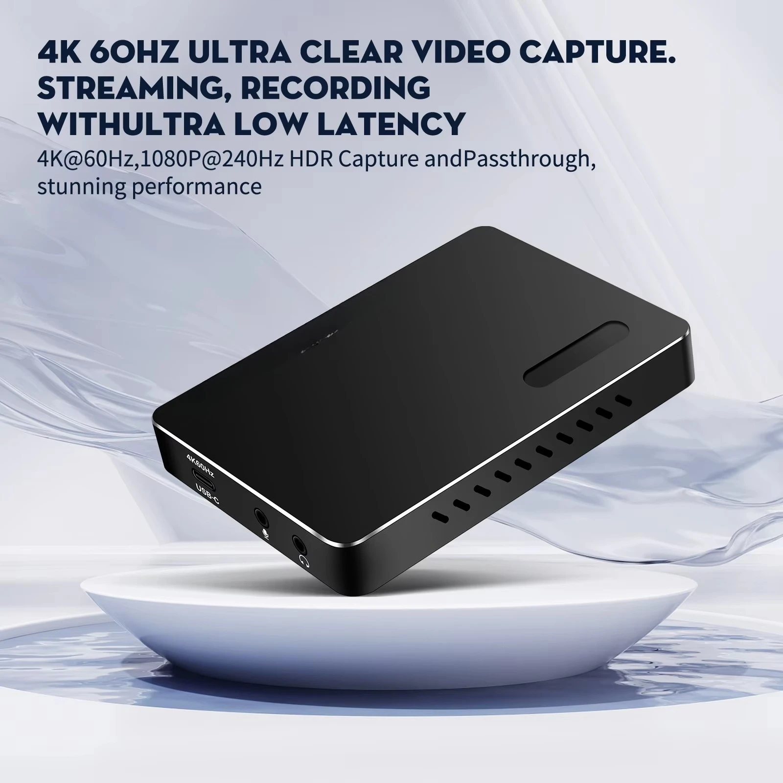 4K 60fps HD Video Capture Card USB 3.1 Douyin/ RGB Live Streaming Push 240Hz Support