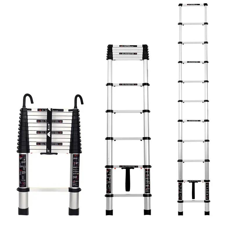 

Aluminum Alloy Folding Trestle Ladder Thickened Attic Ladder Household Ladder