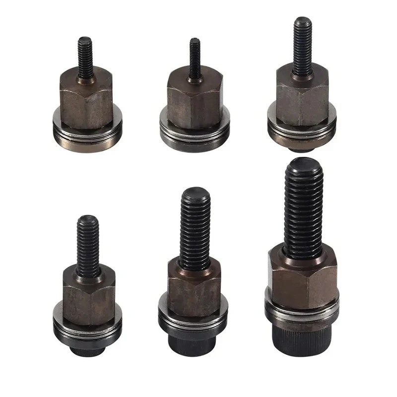 1pcs Hand Rivet Nut Manual Riveter Tools Mandrel Heads For Nuts M3-M10 Installation For Furniture Assembly