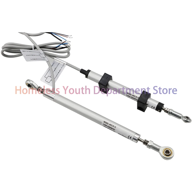 

Linear potentiometer displacement sensor for plastic injection molding machine