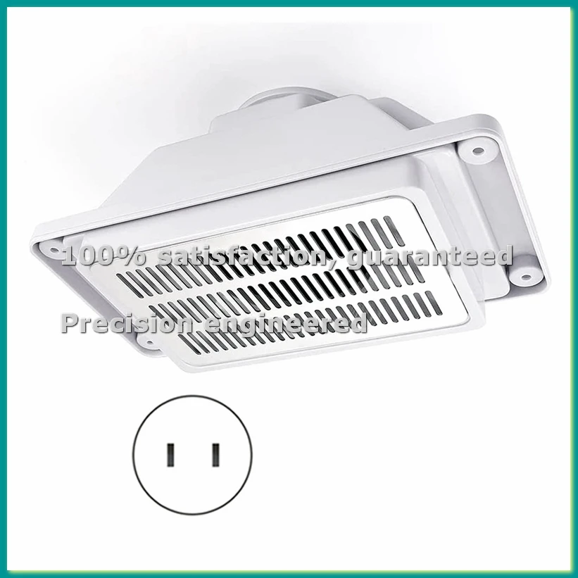 Built-in Table Desk Nail Dust Collector Strong Fan High Speed Nail Suction Vacuum Cleaner Manicure Machine White US Plug-A28R