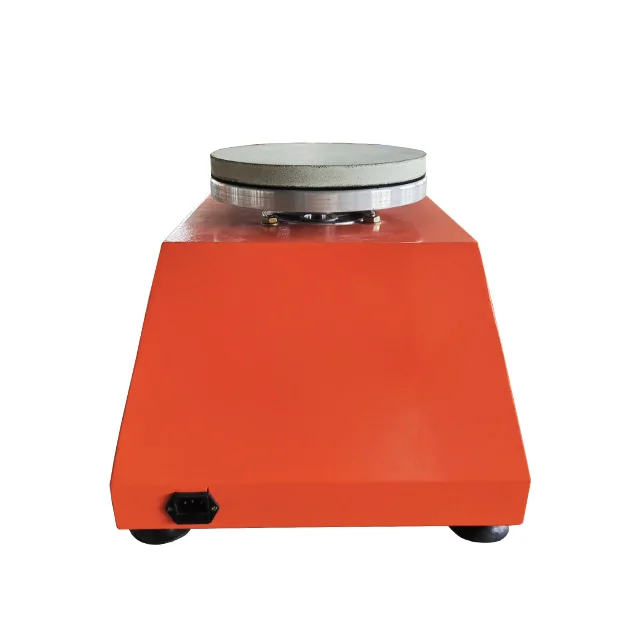 New Easy to Operate Orange Ceramic Sander Pottery Bottom Grinder Electric Ceramic Polishing Machine 5