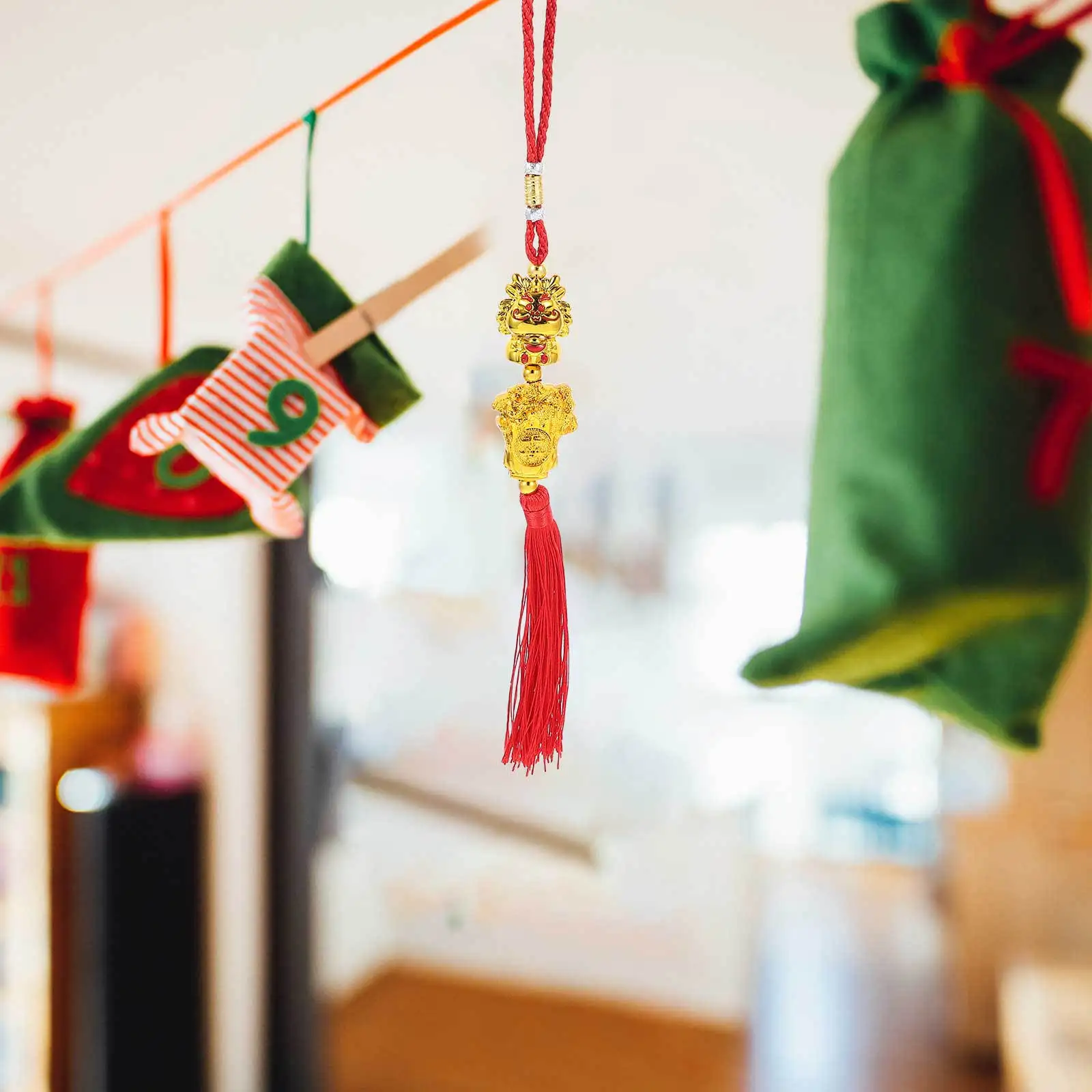 

8Pcs Chinese New Year Decorations Festive Wall Interior Pendant Home Decor Chinese New Year Decors Wall Interior Pendant