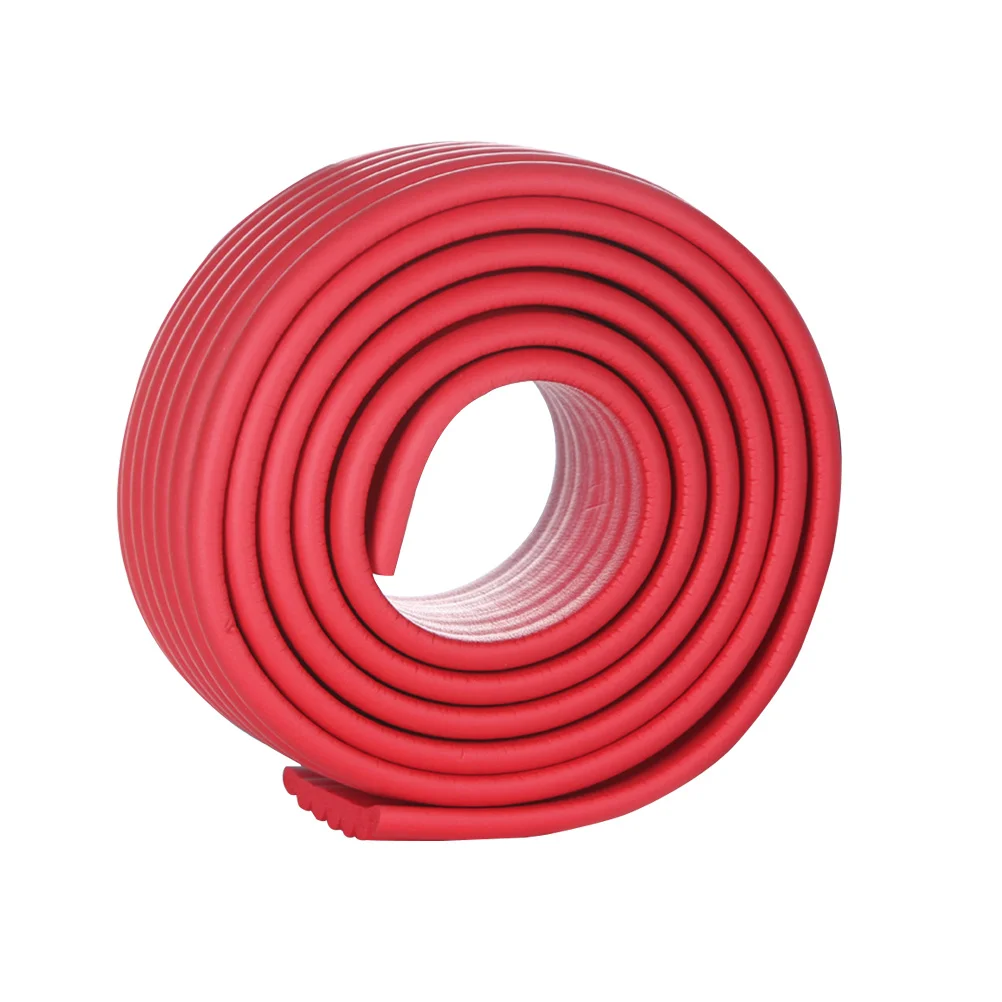 

W-Shaped Thicken Baby Safety Table Corner Protector Guard Cushion Anti-Collision Bumper Strip Red Maximum Protection for Family