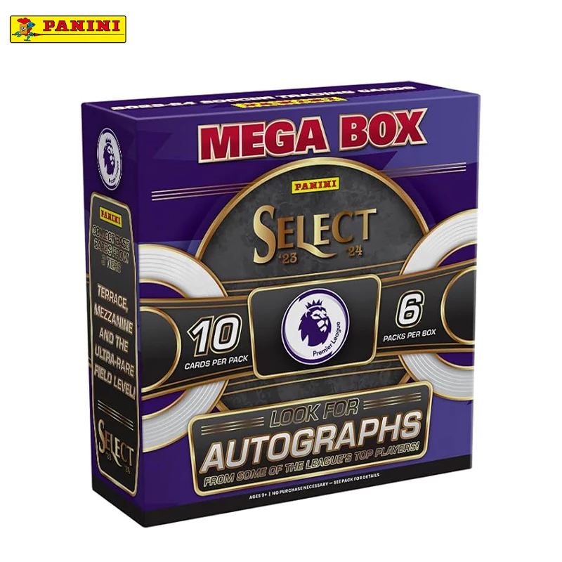 

PANINI 23-24 Выберите карточку Premier League MegaBox Top Stars и Best Rookies Collection Card