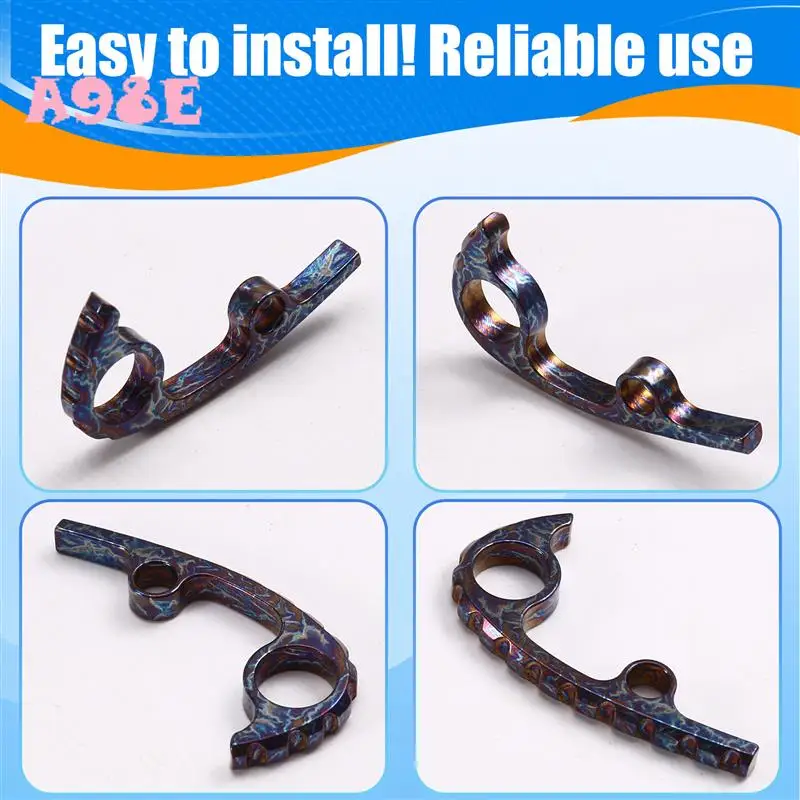 

A98E-титановый сплав, задняя прокладка для ножей C223 Para 3, задняя прокладка для складных ножей, сделай сам, складные задние прокладки Kinfe