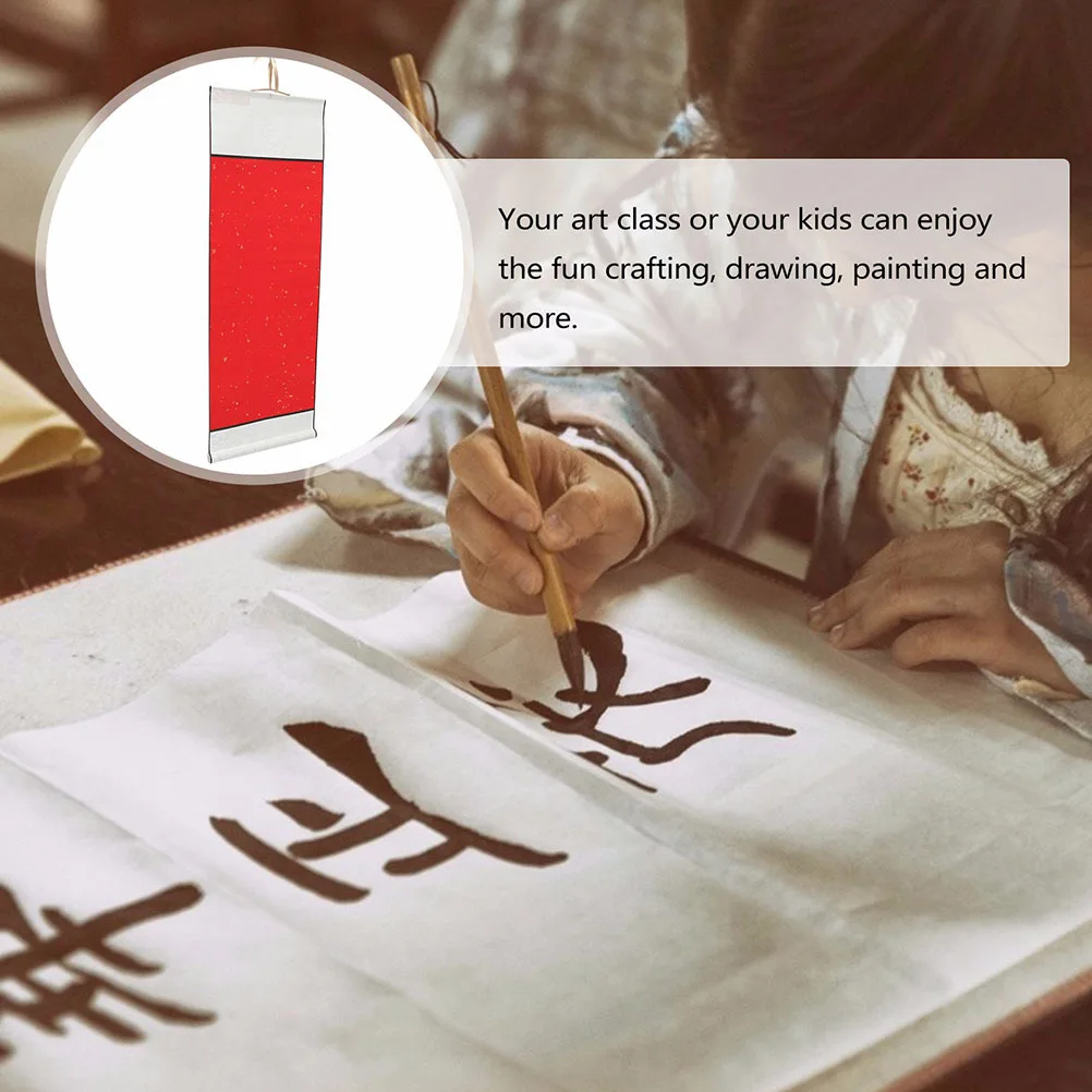

Chinese Calligraphy Scroll High Quality Blank Paper Scroll for Drawing Painting Calligraphy Practice Decoration
