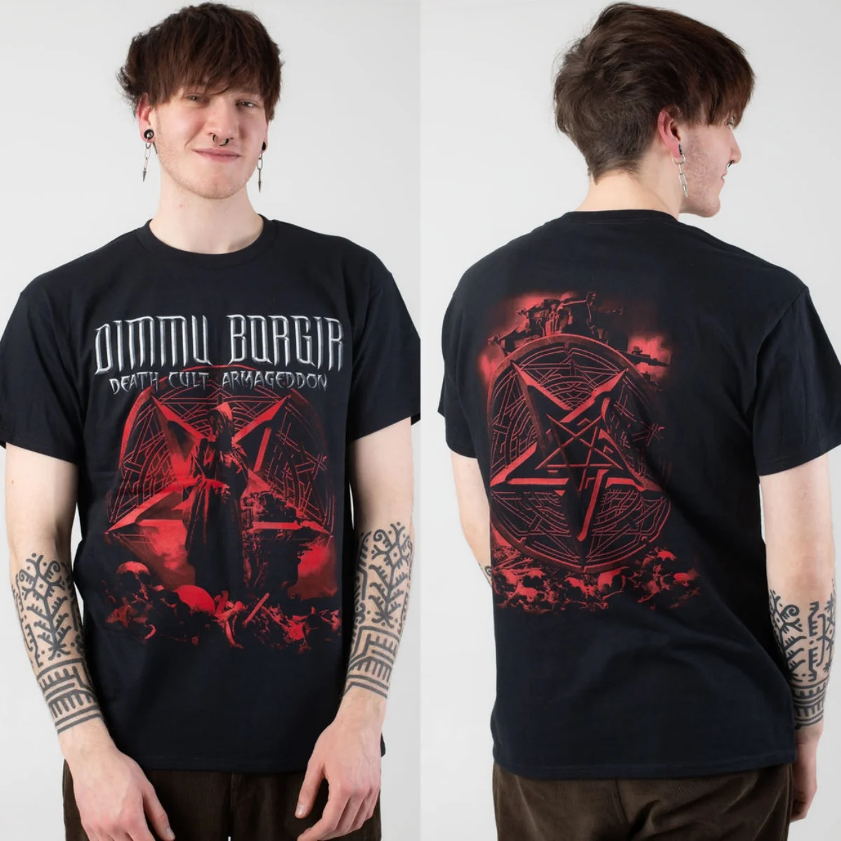2026 Dimmu Borgir Graphic Cotton T-shirt Unisex Summer Short Sleeve Fashion Brand Tee Luxury Casual Vintage Retro Tees