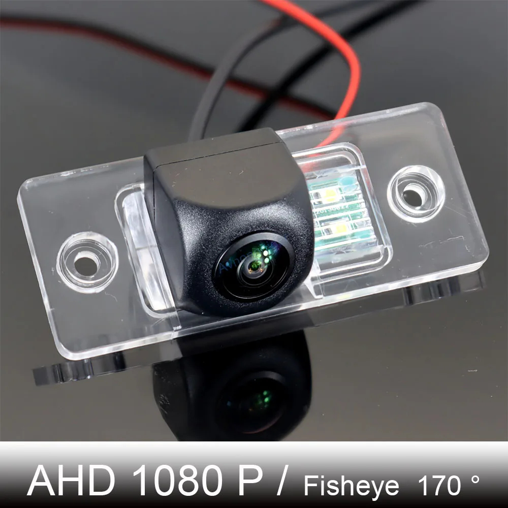 For Volkswagen Polo Classic Vivo Sedan 9N 9N3 2003~2016 2017 2018 AHD 1080P 170° FishEye Vehicle RearView Camera HD Night Vision