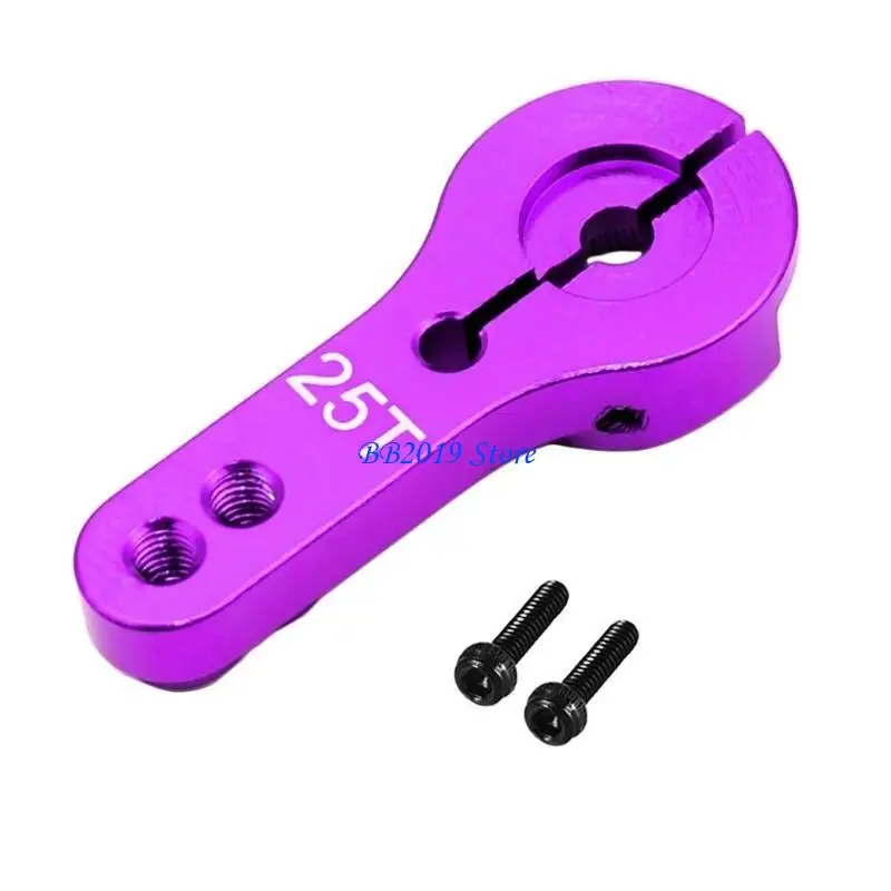 Q0KB High Load 25T Metal Servo Horn Arm for Precise Engineering Tasks Model Modifying