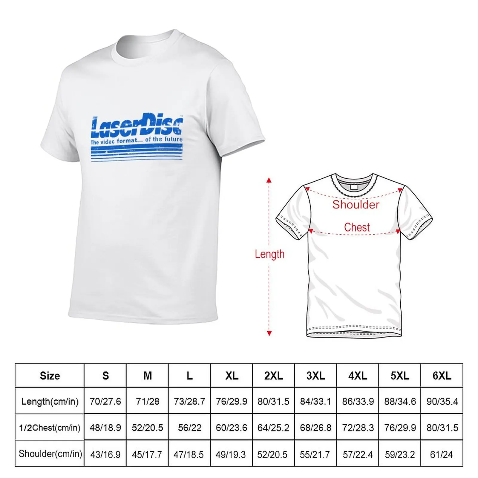 New Laserdisc T-Shirt summer top Short sleeve customized t shirts cute tops men clothings