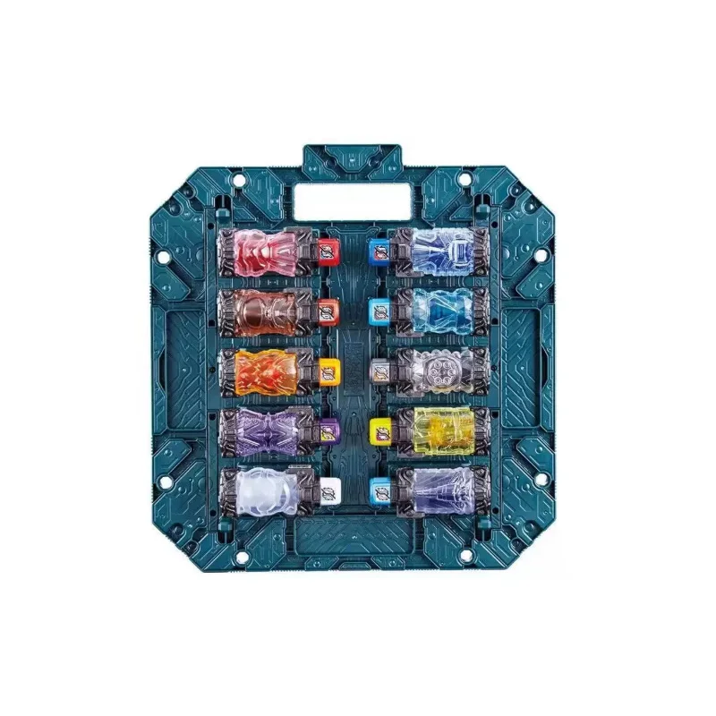 Kamen Rider Build Full Bottle Holder Pandora Box Style Storage Board for Bottle Display Kids Toy Organizer Anime Collection Gift view 3