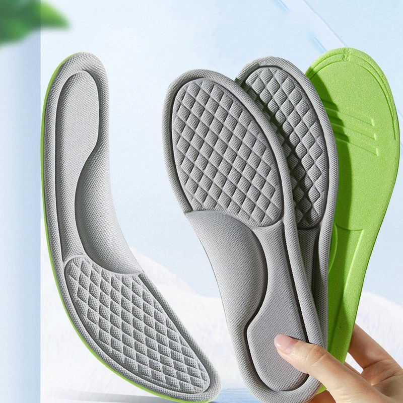 5D Soft Memory Foam Orthopedic Insoles Deodorizing Insole For Shoes Sports Absorbs Sweat Soft Antibacterial Shoe Accessories image 5