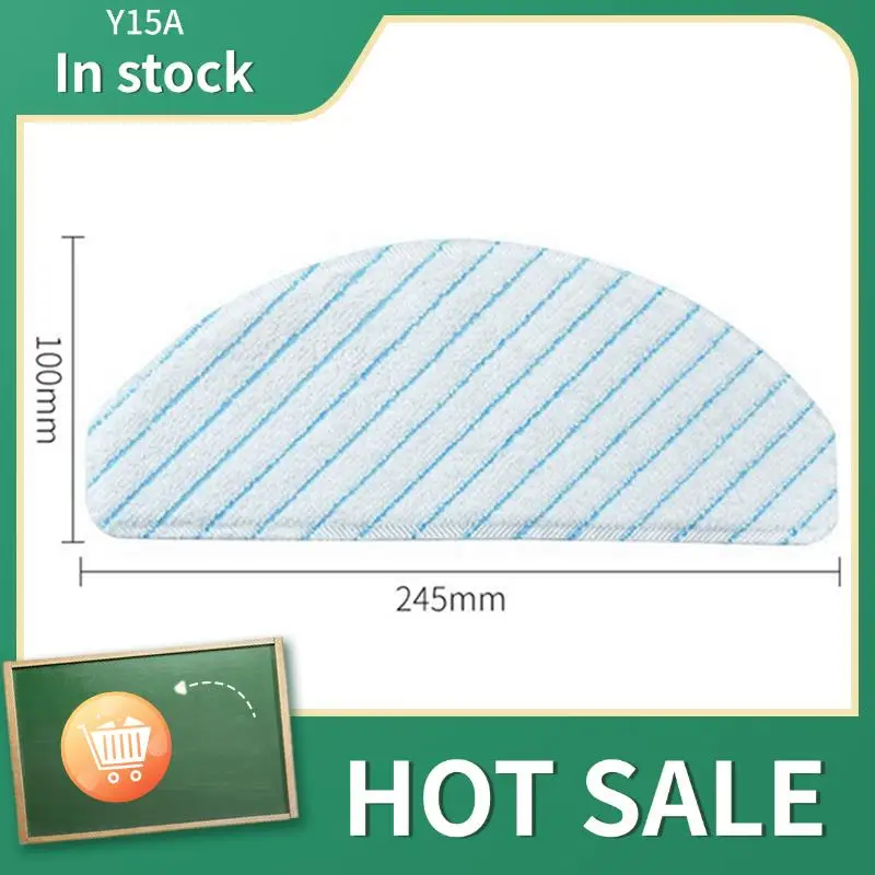 

Y15A 50 Pcs Disposable Microfiber Mopping Pads For Ecovacs Robot Vacuum Cleaner OZMO T8 / T8+/ T8 AIVI/ N8/ N8 Pro/ N8 Pro+