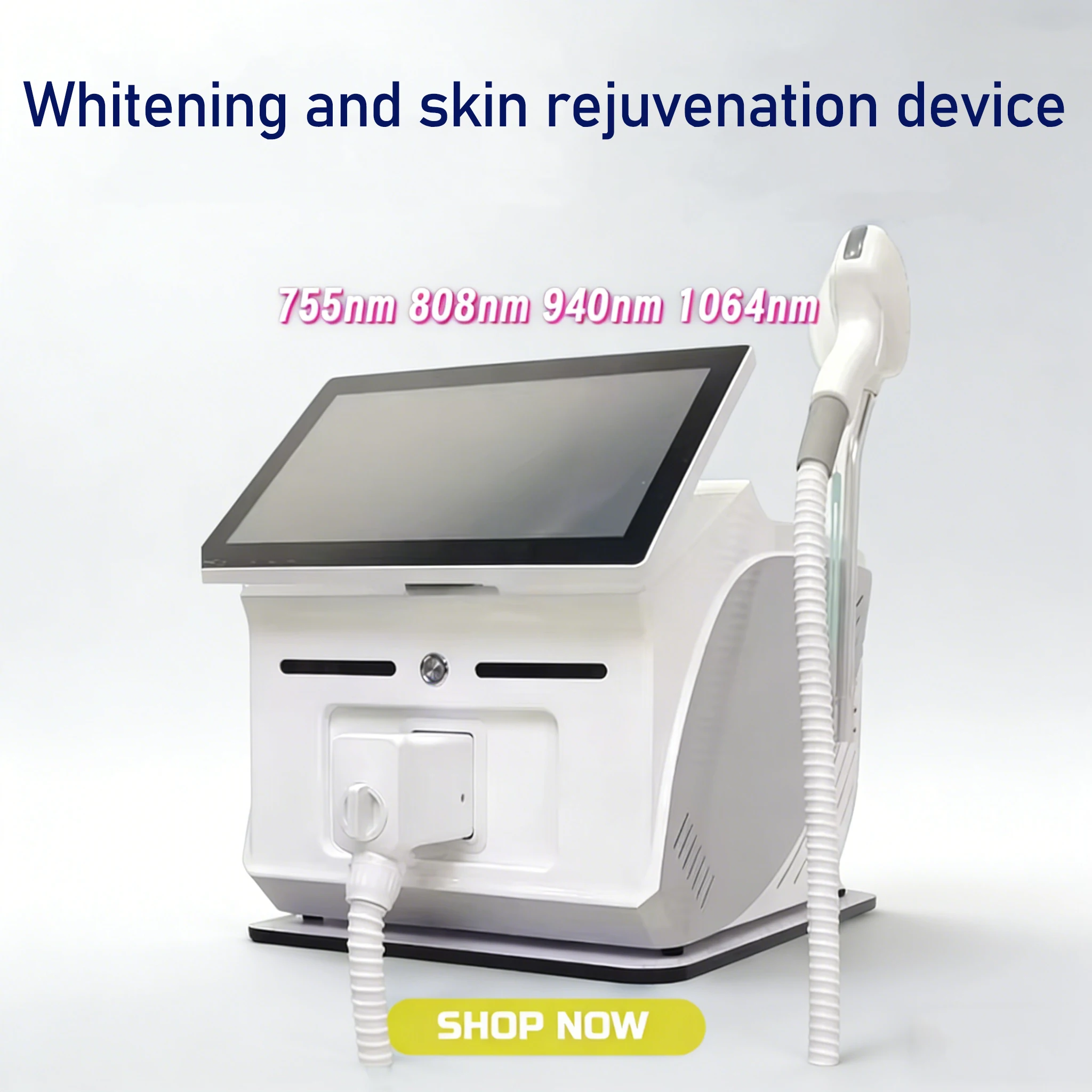 Appareil de blanchiment et d'atténuation 2025, multifonctionnel, confort glacé, utilisation en Salon de beauté