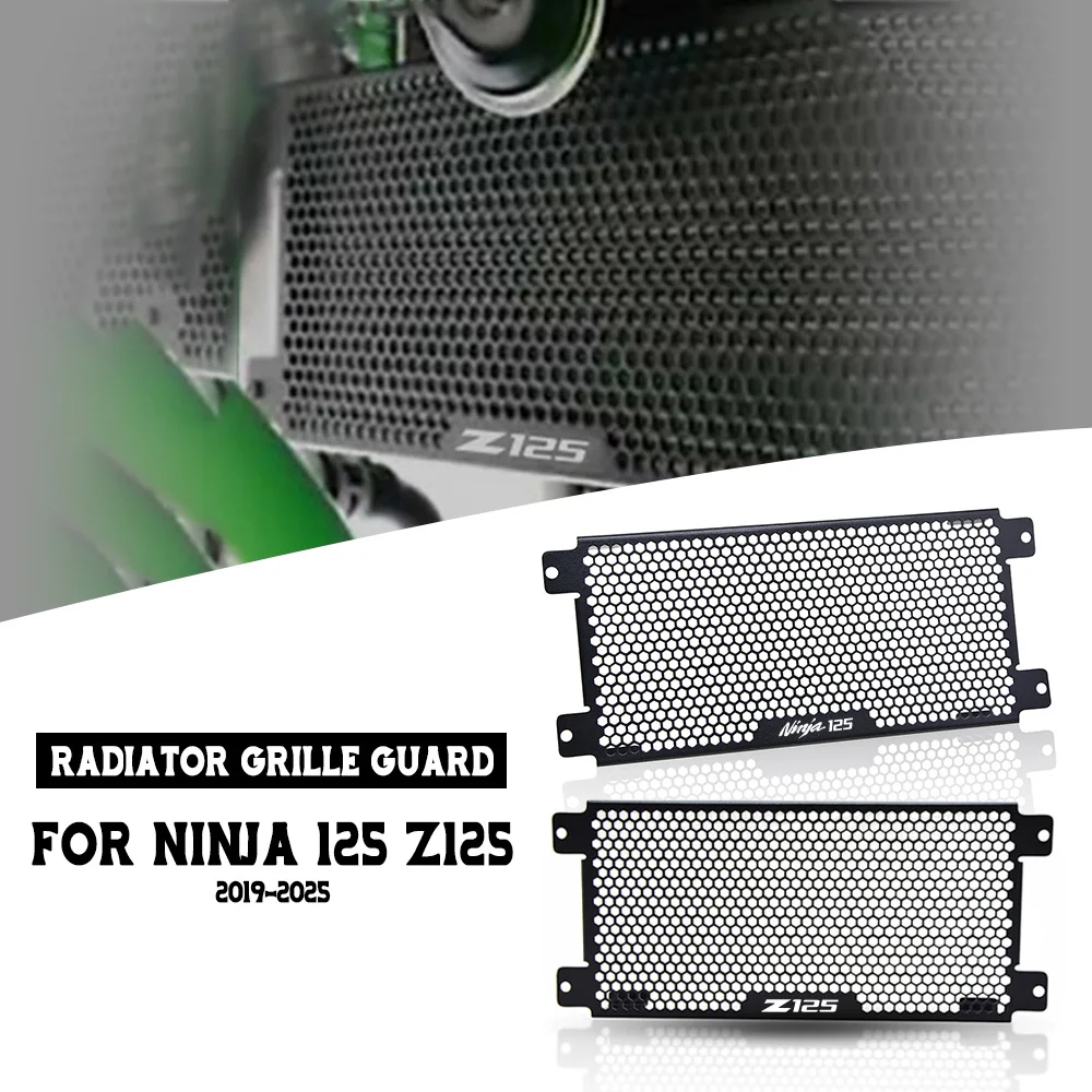 

Аксессуары для мотоциклов, защита радиатора, защитная решетка для Kawasaki Ninja 125 Z125 2019 2020 2021 2022 2023 2024 2025