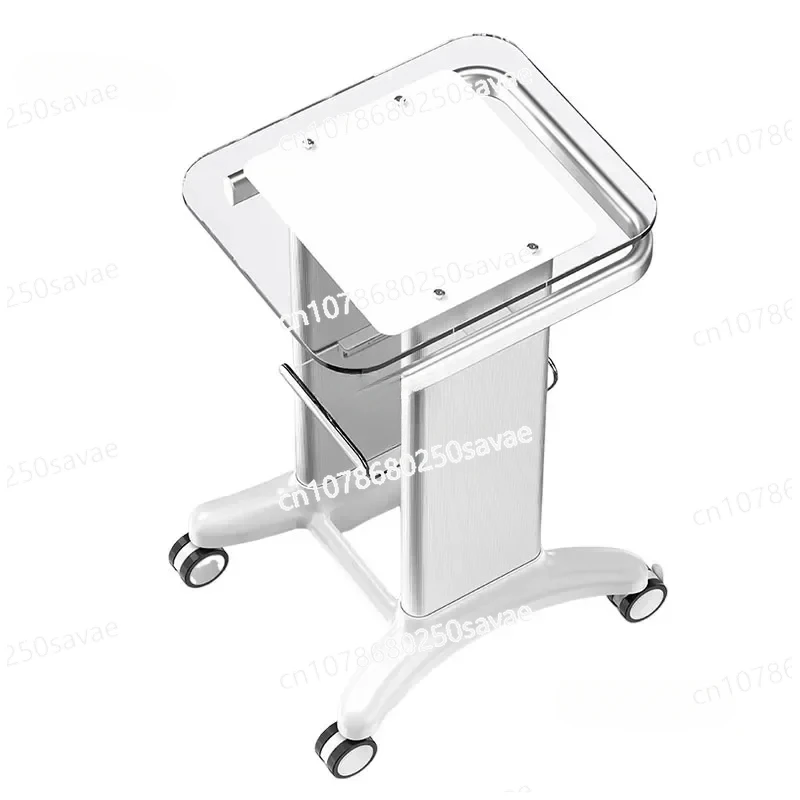 Beauty Equipment Cart SPA Machine Trolley Beauty Salon Rolling Trolley Table Cart Small Cart 360°Rotatable with Wheels