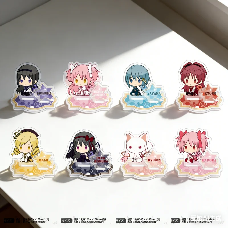 Puella Magi Madoka Magica Akemi Homura Acrylic Stand Figure Kawaii Desktop Ornaments Decorate Creativity Fans Gift