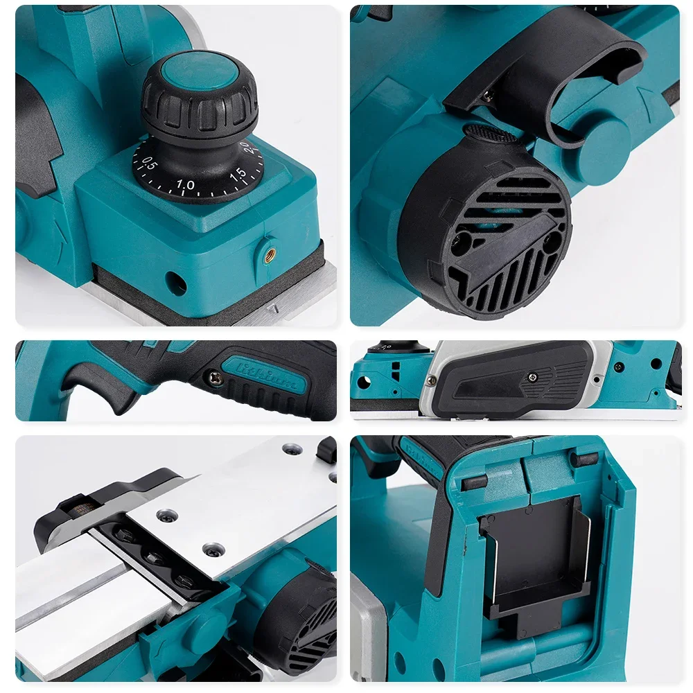 15000RPM Cordless Electric Planer Electric Router Trimmer Wood Router Milling Engraving Slotting Machine For Makita 18V Battery