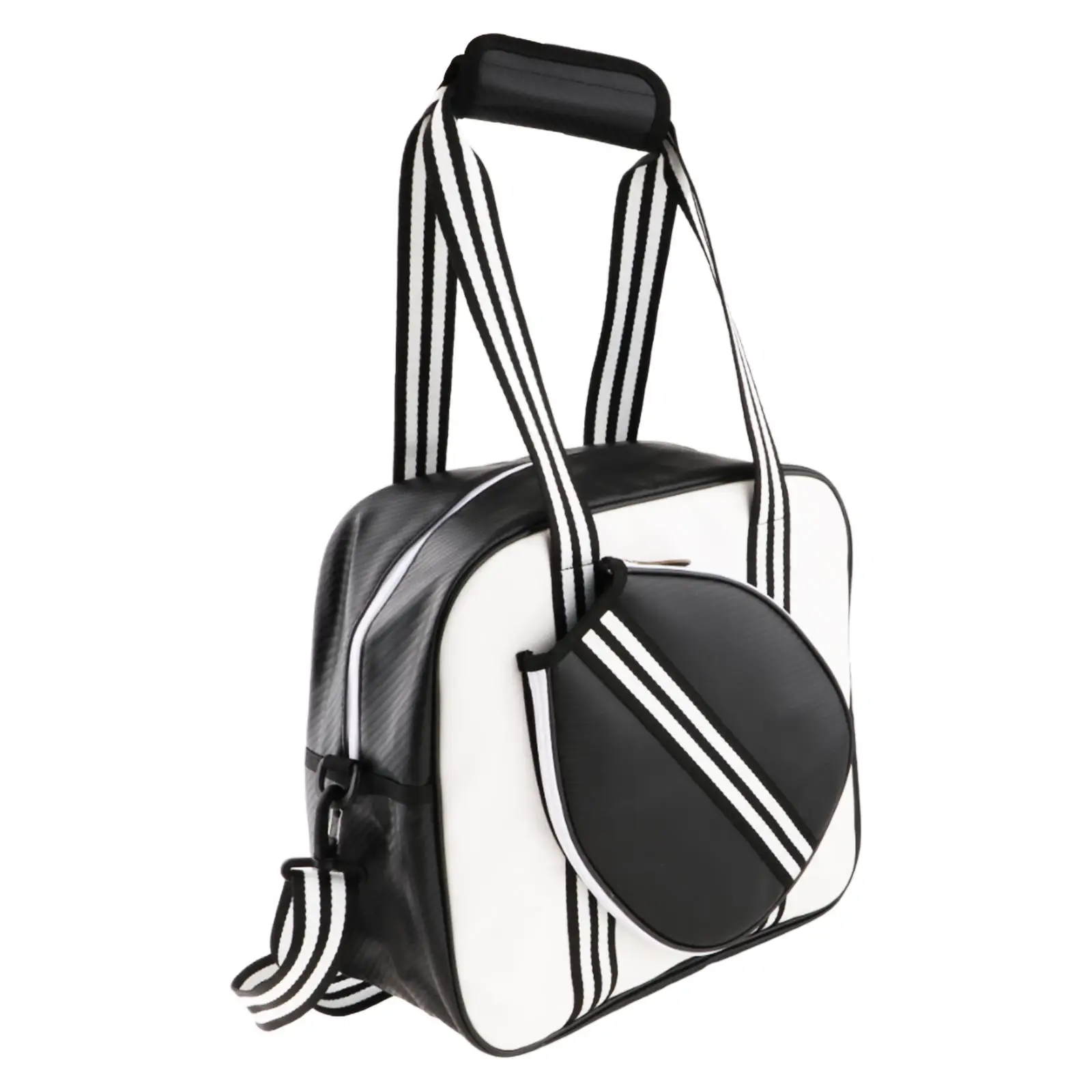 Bolsa para raqueta de Pickleball, correa ajustable para el hombro, cremallera, impermeable, gran capacidad