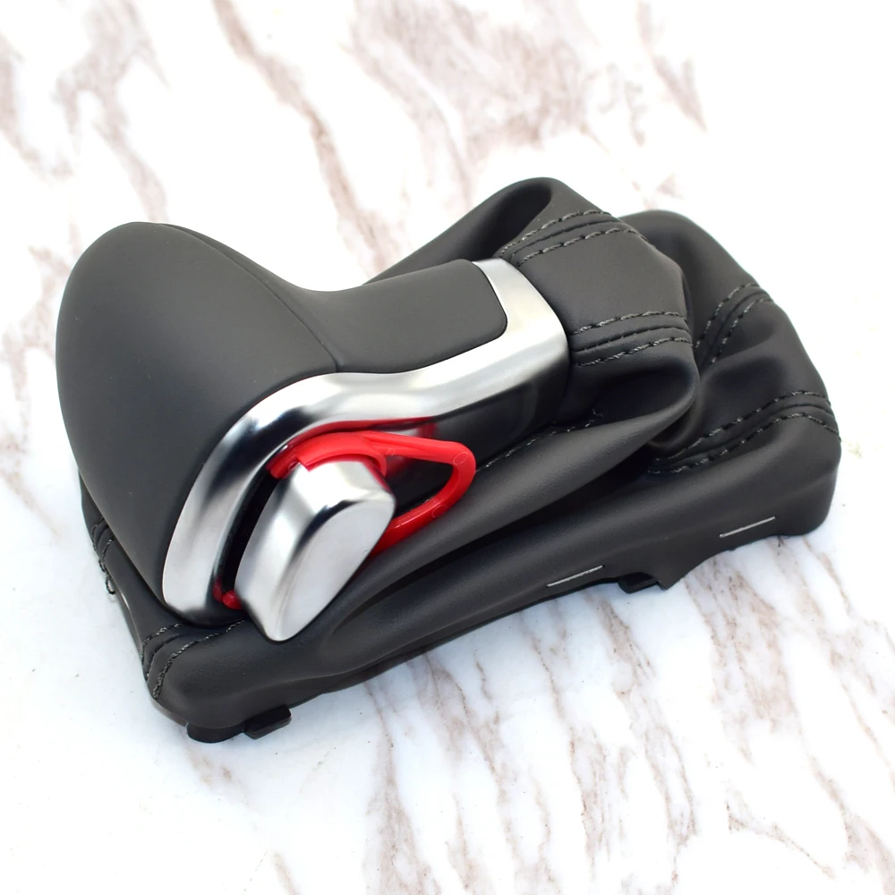 

Автомобильная кожаная хромированная ручка переключения передач для AUDI A6 A7 A3 A4 A5 A6 c6 Q5 2009 2010 2011 2012 2014 4G1 713 139 R