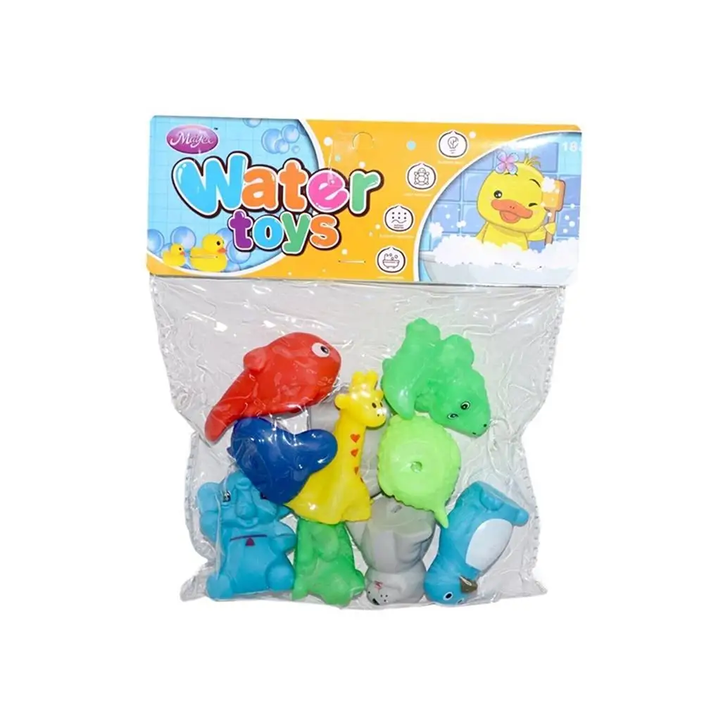 Bath toy cute animals 10 pcs