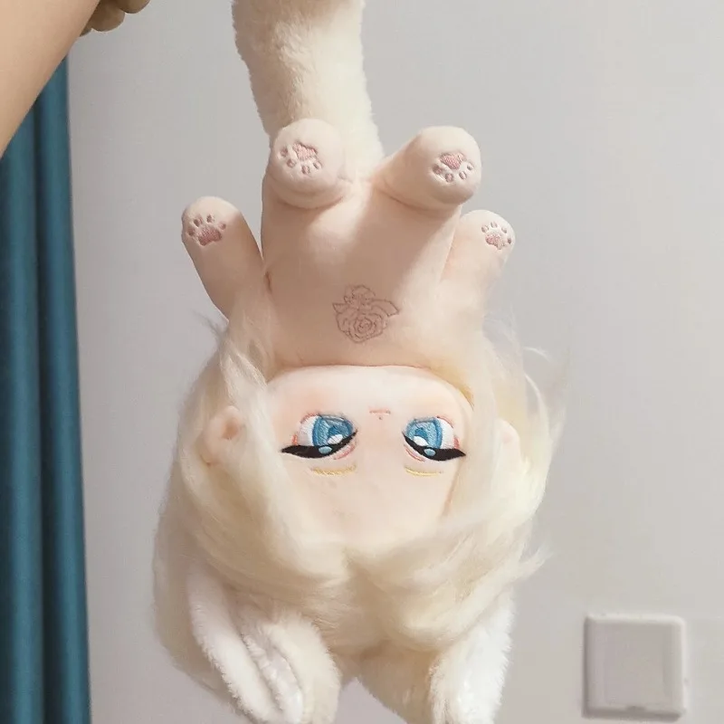 

20cm Anime Game IDV Joseph Photographer Cosplay Plush Stuffed Doll Body With Skeleton Kawaii Cartoon Plushies Toy Figures Gift