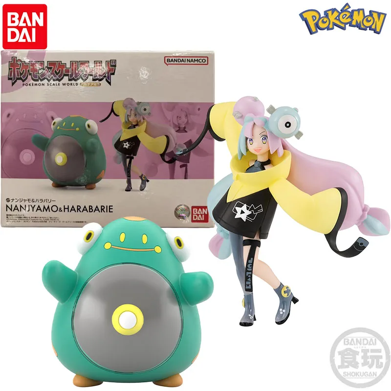 

In Stock Bandai Genuine Shokugan Pokemon Iono Belibolt Anime Character for Kids Christmas Gift Collection Action Toys Model