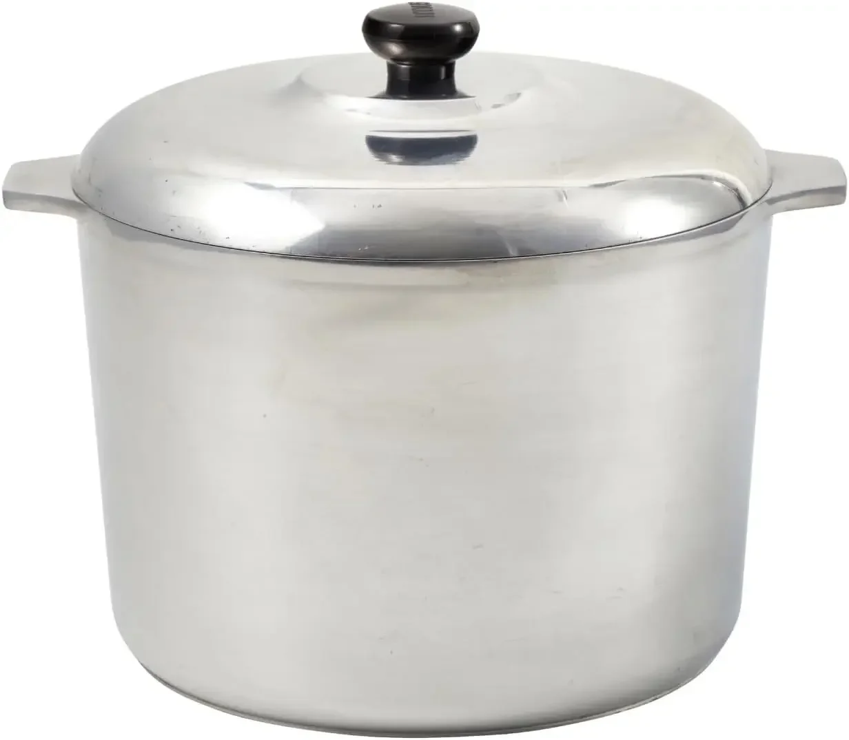 

USA Heavy Duty Cajun Aluminum Stock Pot 14 Quart, Silver