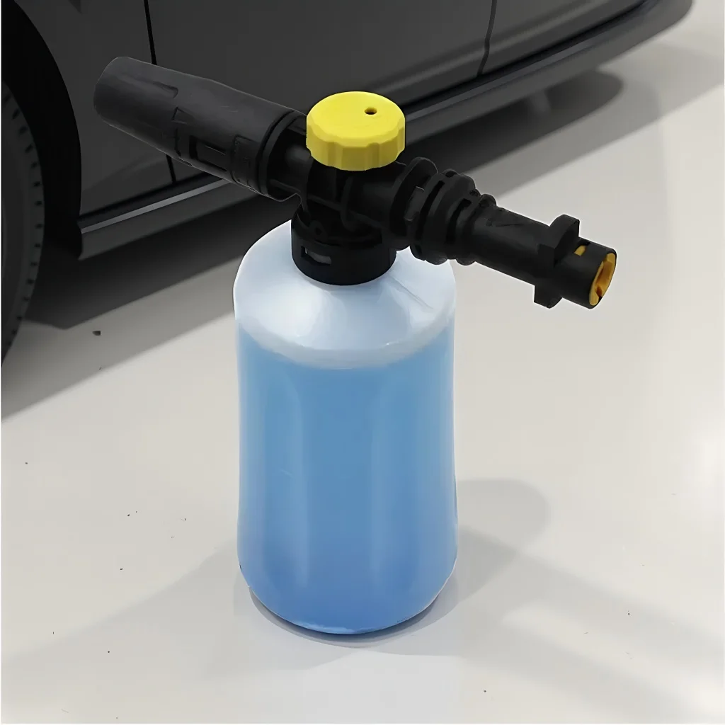 Lanza de espuma para lavadora a presión Karcher 750ML - Pulverizador ajustable para lavado de autos K2-K7
