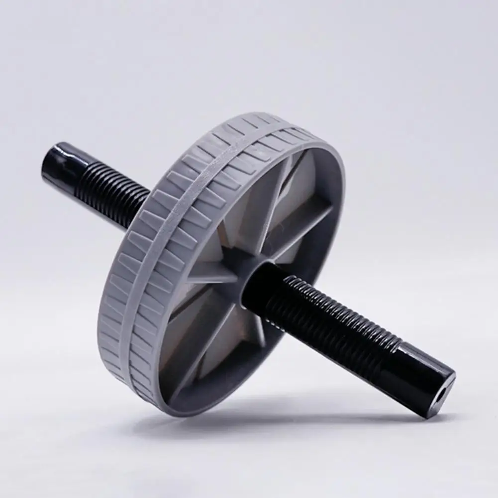 Durable Abdominal Roller Single-wheel Abdominal Wheel Non-slip Abdominal Roller Exercise Wheel  Strengthen Muscle