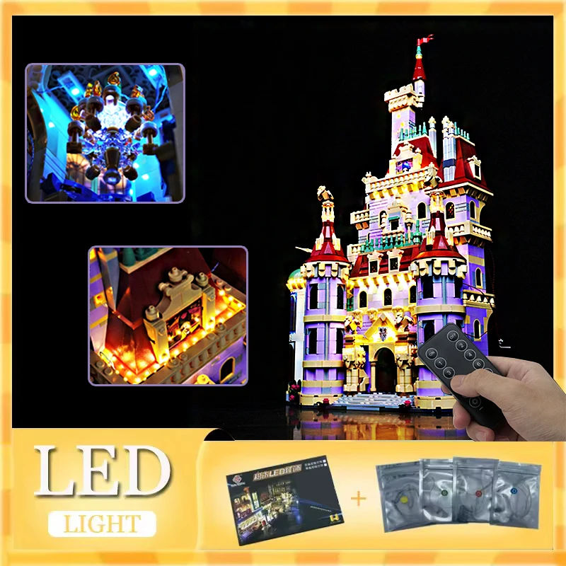 

Универсальный комплект освещения для Lego 43263 (только светодиодная подсветка, без модели из блоков) — гибкое и яркое решение для освещения.