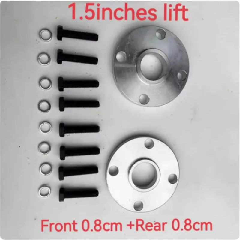 For 07-26 Jimny Chassis Lifting 2-inch 3-inch Aluminum Alloy Transmission Shaft Gasket Front and Rear Spring Limit Block
